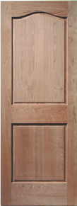 Classic Eyebrow 2 Panel Doors